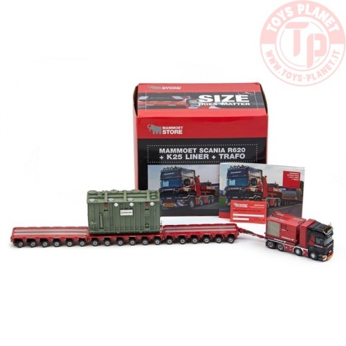 Mammoet Scania R620 + Kamag K25 18axle module trailer + trafo IMC 410214 IMC MODELS