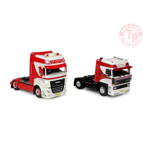 DAF XF Euro 6 Super Space Cab + DAF 3600 Space Cab - SET Pluim TEKNO 74169 TEKNO