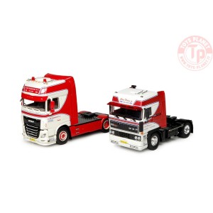DAF XF Euro 6 Super Space Cab + DAF 3600 Space Cab - SET Pluim TEKNO 74169 TEKNO