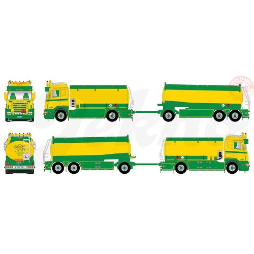 Scania serie R trasporto carburante - DANIEL MORIN TEKNO 73507 TEKNO