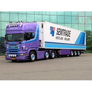 Scania R-serie Topline con rimorchio frigor 3 assi - Semtrade TEKNO 76247 TEKNO
