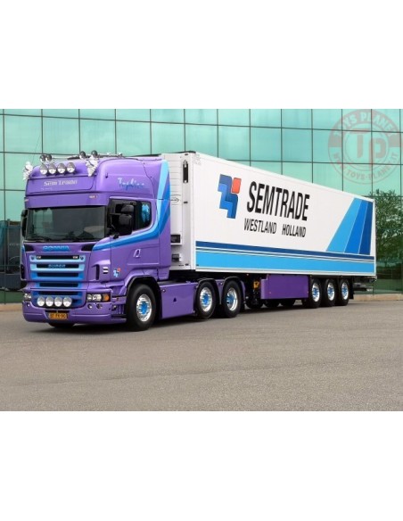 Scania R-serie Topline con rimorchio frigor 3 assi - Semtrade TEKNO 76247 TEKNO