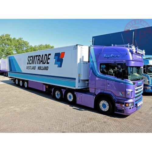 Scania R-serie Topline con rimorchio frigor 3 assi - Semtrade TEKNO 76247 TEKNO