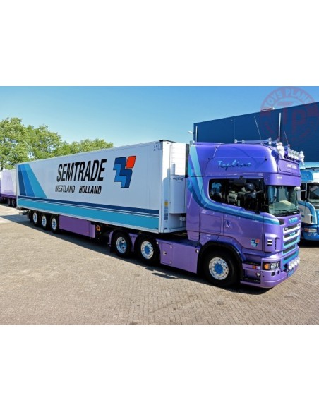 Scania R-serie Topline con rimorchio frigor 3 assi - Semtrade TEKNO 76247 TEKNO