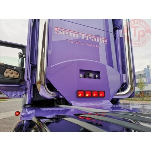 Scania R-serie Topline con rimorchio frigor 3 assi - Semtrade TEKNO 76247 TEKNO