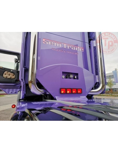 Scania R-serie Topline con rimorchio frigor 3 assi - Semtrade TEKNO 76247 TEKNO
