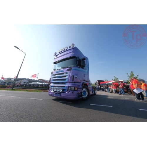 Scania R-serie Topline con rimorchio frigor 3 assi - Semtrade TEKNO 76247 TEKNO
