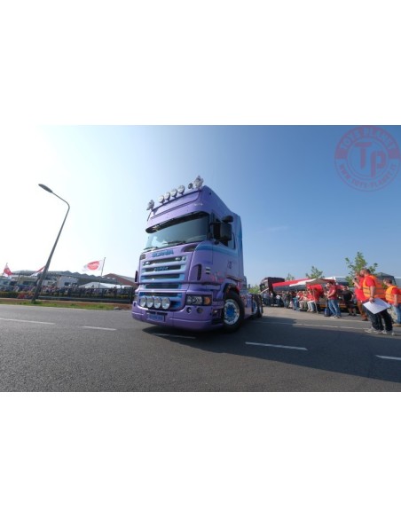Scania R-serie Topline con rimorchio frigor 3 assi - Semtrade TEKNO 76247 TEKNO