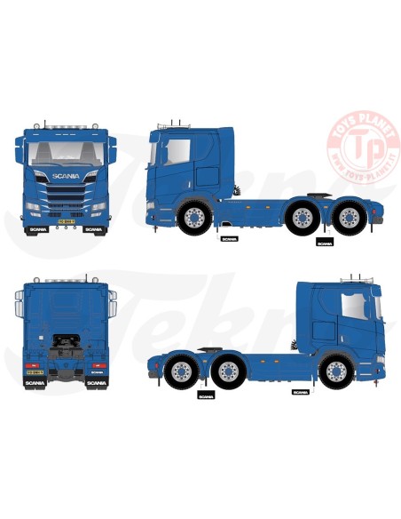 Scania Next Gen platte cabine -Jan Blaauw TEKNO 76553 TEKNO Scania Next Gen platte cabine -Jan Blaauw TEKNO 76553 TEKNO
