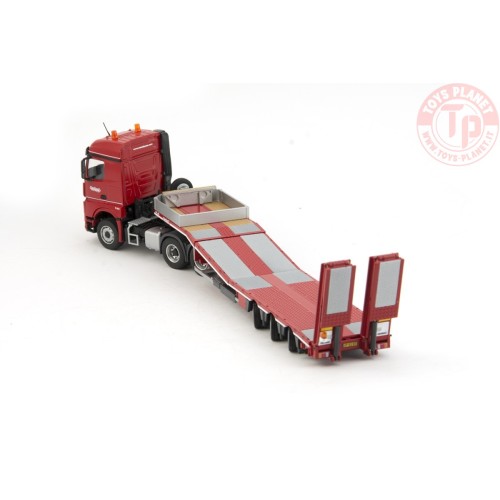 NOOTEBOOM REDLINE SERIES - MCOS-48-03EB SEMI LOWLOADER WITH MERCEDES AROCS 6X2 CONRAD 563.56.40 CONRAD