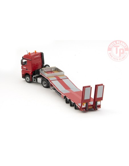 NOOTEBOOM REDLINE SERIES - MCOS-48-03EB SEMI LOWLOADER WITH MERCEDES AROCS 6X2 CONRAD 563.56.40 CONRAD