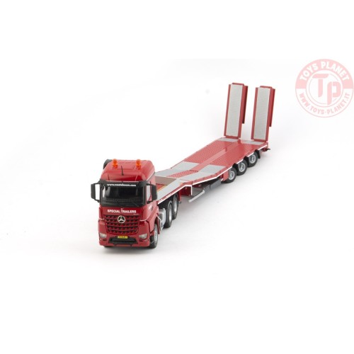 NOOTEBOOM REDLINE SERIES - MCOS-48-03EB SEMI LOWLOADER WITH MERCEDES AROCS 6X2 CONRAD 563.56.40 CONRAD