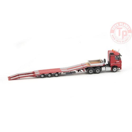 NOOTEBOOM REDLINE SERIES - MCOS-48-03EB SEMI LOWLOADER WITH MERCEDES AROCS 6X2 CONRAD 563.56.40 CONRAD