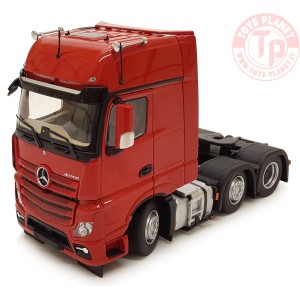 Mercedes-Benz Actros Gigaspace 6x2 Rosso MARGE MODELS 1912-04 MARGE MODELS