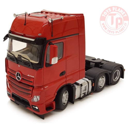 Mercedes-Benz Actros Gigaspace 6x2 Rosso MARGE MODELS 1912-04 MARGE MODELS