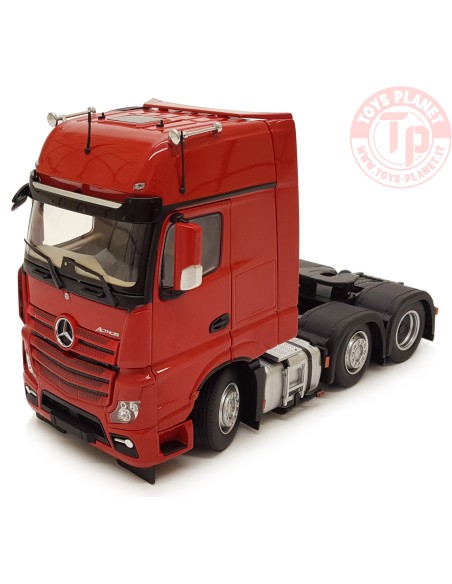 Mercedes-Benz Actros Gigaspace 6x2 Rosso MARGE MODELS 1912-04 MARGE MODELS