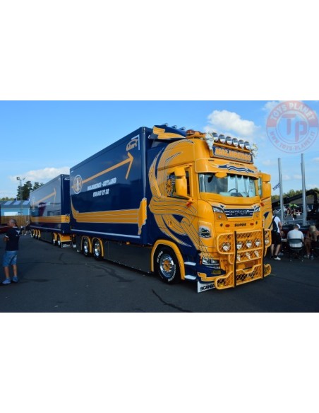 Scania Next Gen S-serie Highline Zweedse combi - MALMBERGS TEKNO 76498 TEKNO Scania Next Gen S-serie Highline Zweedse combi - MALMBERGS TEKNO 76498 TEKNO