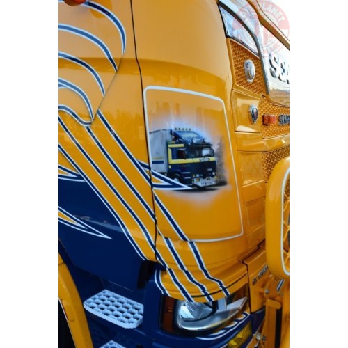 Scania Next Gen S-serie Highline Zweedse combi - MALMBERGS TEKNO 76498 TEKNO