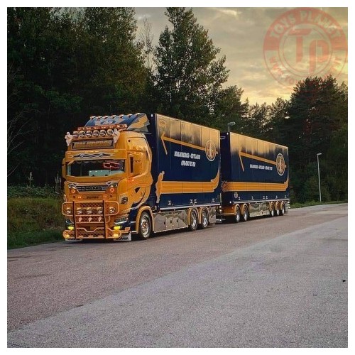 Scania Next Gen S-serie Highline Zweedse combi - MALMBERGS TEKNO 76498 TEKNO
