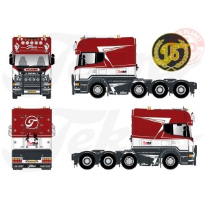 Scania R-serie Longline 8x4 - Tekno Event 2020 TEKNO 76316 TEKNO