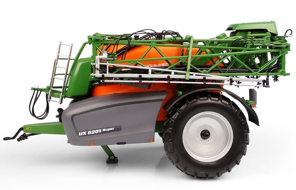 Modèle Réduit Tracteur FENDT Farmer 2 Avec épandeur AMAZONE 300S - Universal Hobbies échelle 1/32