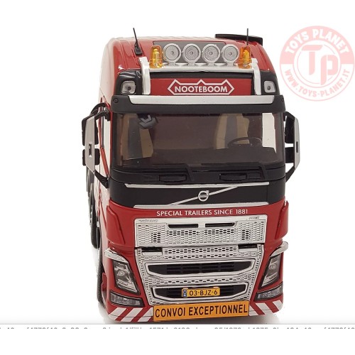 Volvo FH16 8x4 red Nooteboom edition MARGE MODELS 1915-02-01 MARGE MODELS