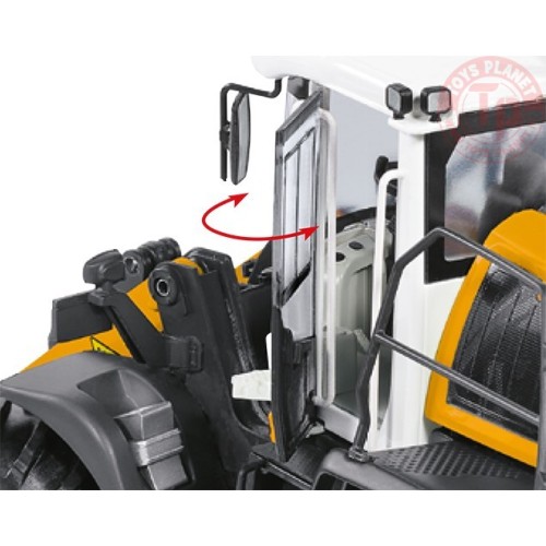 Pala Liebherr 556 con forche e benna WIKING 077840 WIKING
