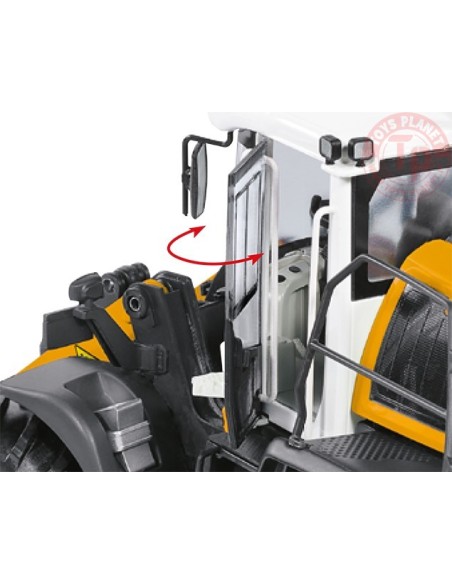 Pala Liebherr 556 con forche e benna WIKING 077840 WIKING