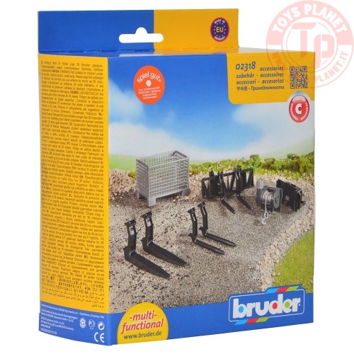 Forche Cesta e Verricello Bruder 02318 BRUDER