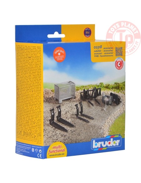 Forche Cesta e Verricello Bruder 02318 BRUDER