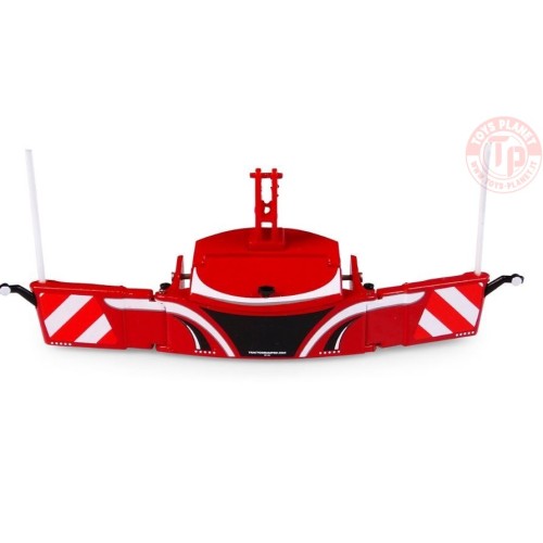 TRACTORBUMPER SAFETYWEIGHT 800 KG - ROSSO UH 6250 UNIVERSAL HOBBIES