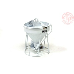Gar-Bro "R" Series Lightweight Round-Gate Concrete Bucket WBR002-1900 WEISS BROTHERS