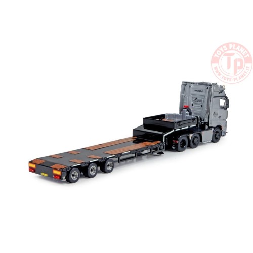 Mercedes Actros Gigaspace con semirimorchio 3 assi TEKNO 75216 TEKNO