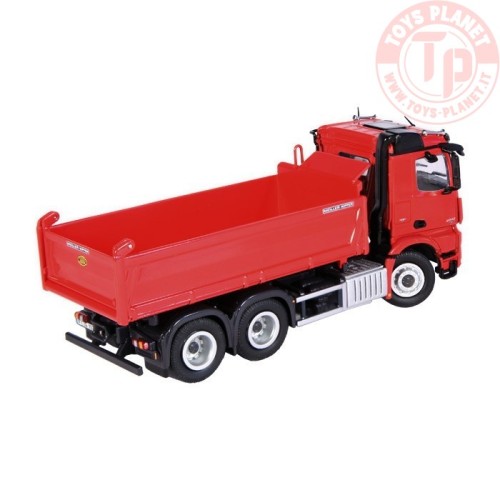MERCEDES BENZ AROCS 6X4 - ROSSO NZG 923/10 NZG
