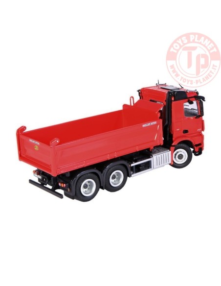 MERCEDES BENZ AROCS 6X4 - ROSSO NZG 923/10 NZG