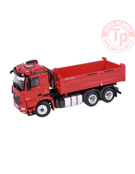 MERCEDES BENZ AROCS 6X4 - ROSSO NZG 923/10 NZG