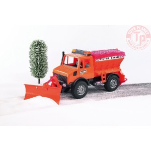 Spargisale MB-Unimog BRUDER 02572 BRUDER