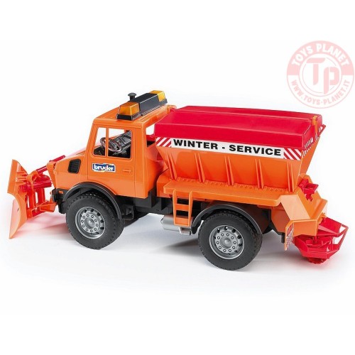 Spargisale MB-Unimog BRUDER 02572 BRUDER