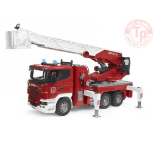 camion vigili del fuoco scania serie r BRUDER 03590 BRUDER