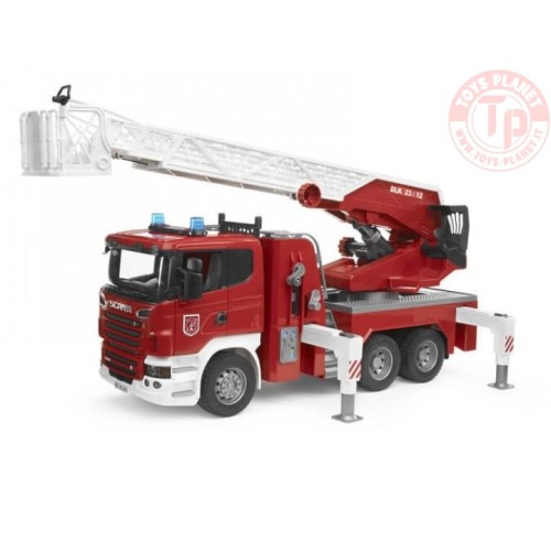 camion vigili del fuoco scania serie r BRUDER 03590 BRUDER