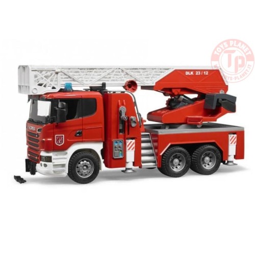camion vigili del fuoco scania serie r BRUDER 03590 BRUDER