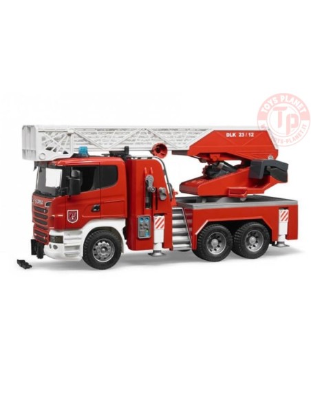 camion vigili del fuoco scania serie r BRUDER 03590 BRUDER