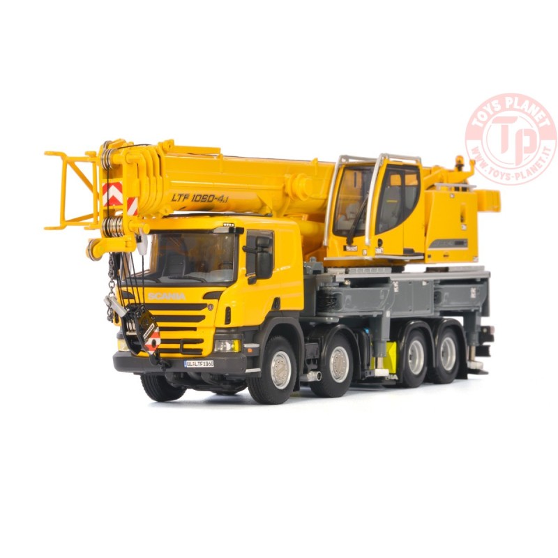 Autogru Liebherr Scania Super 560R Con Modulo Light Sound (03571) - Veicoli Da Cantiere - Foto 8