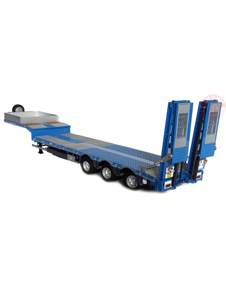 Nooteboom semi lowloader blue, metal grid art. nr. 1813-03 MARGE MODELS 1813-03 MARGE MODELS