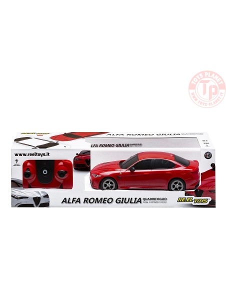 ALFA ROMEO GIULIA ROSSA R/C 1:24 RE.EL TOYS 2169