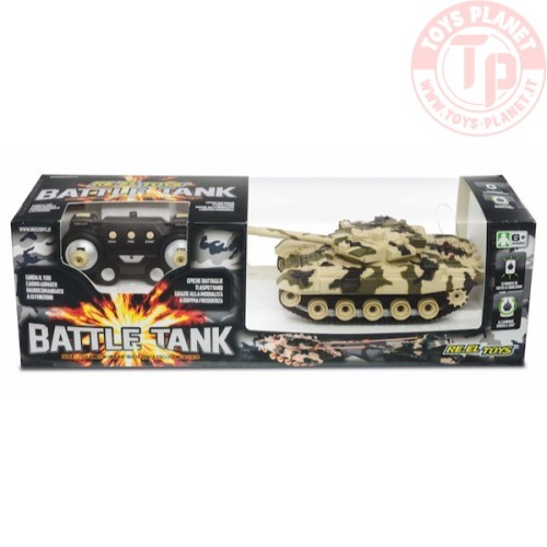 Carro armato radiocomandato BATTLE TANK RE.EL TOYS 2108