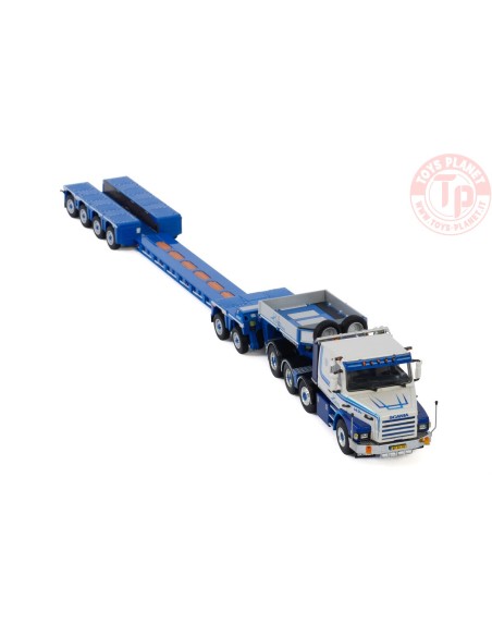 SCANIA 3 SERIES 8X4 LOWLOADER EURO 4 AXLE | DOLLY 2 AXLE - L.A. v.d. Heuvel WSI 01-2988 WSI MODELS SCANIA 3 SERIES 8X4 LOWLOADER EURO 4 AXLE | DOLLY 2 AXLE - L.A. v.d. Heuvel WSI 01-2988 WSI MODELS