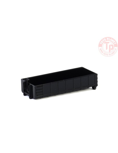 HOOKLIFT CONTAINER BLACK 15M3 - Premium Line WSI 04-2093 WSI MODELS