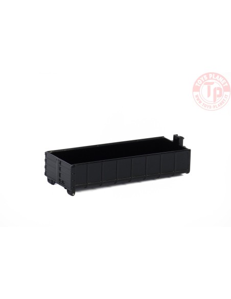 HOOKLIFT CONTAINER BLACK 15M3 - Premium Line WSI 04-2093 WSI MODELS