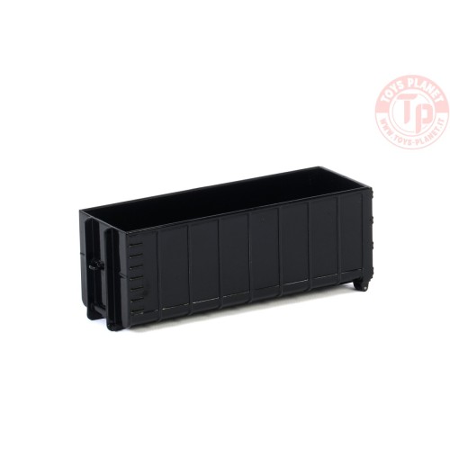 HOOKLIFT CONTAINER BLACK 40M3 - Premium Line WSI 04-2092 WSI MODELS